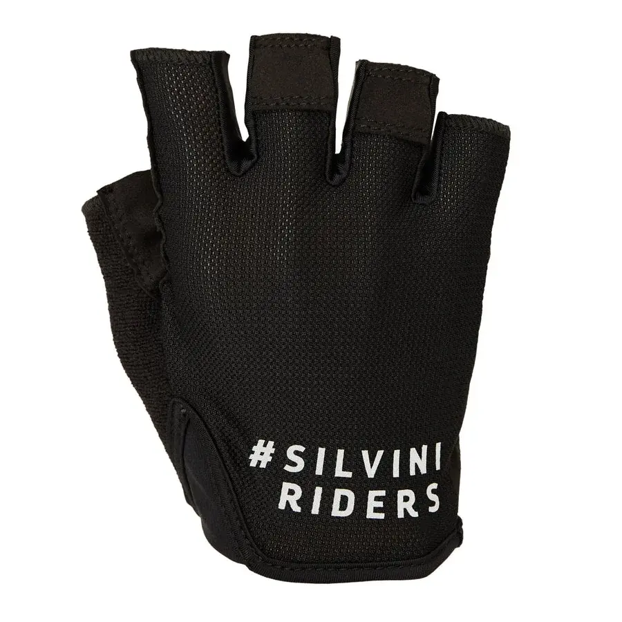Silvini Unisex-Fahrradhandschuhe Silvini Varena black-cloud