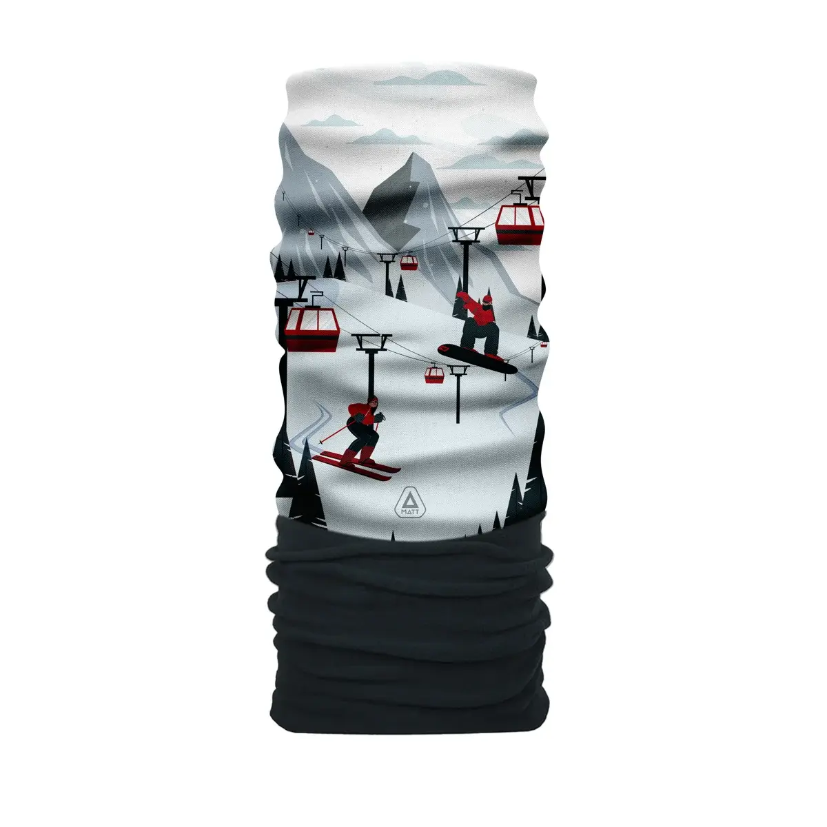 Multifunktionstuch MATT Scarf Coolmax Pol. Snowy