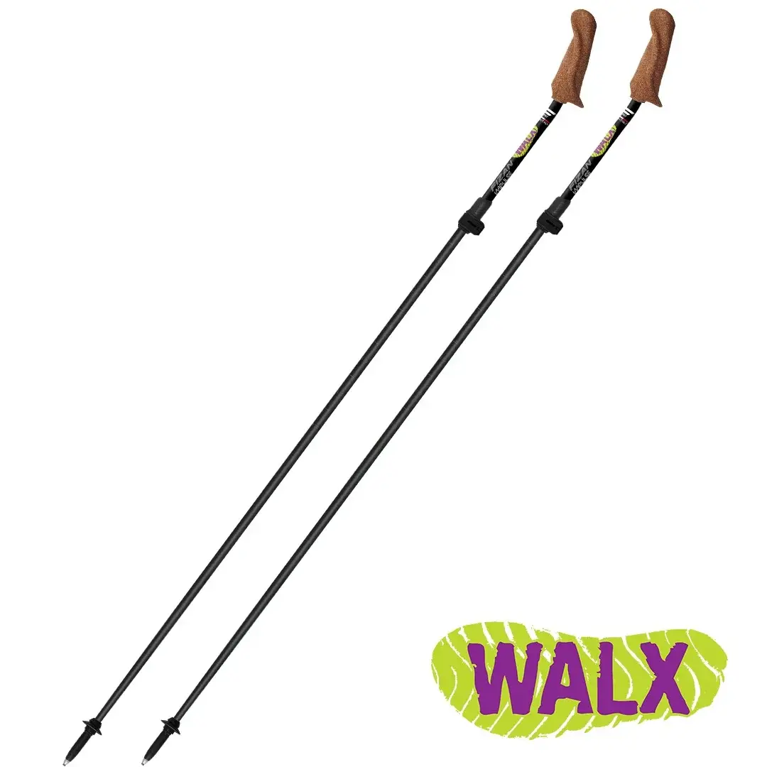 Walkingstöcke Fizan Walx Pro schwarz 117-130cm