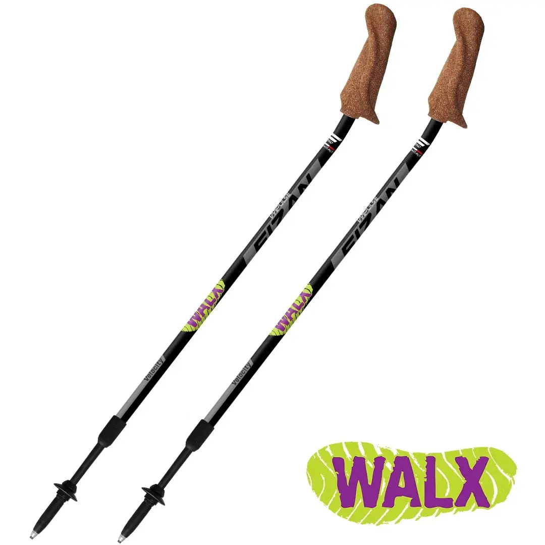 Walkingstöcke Fizan Walx Velocity schwarz