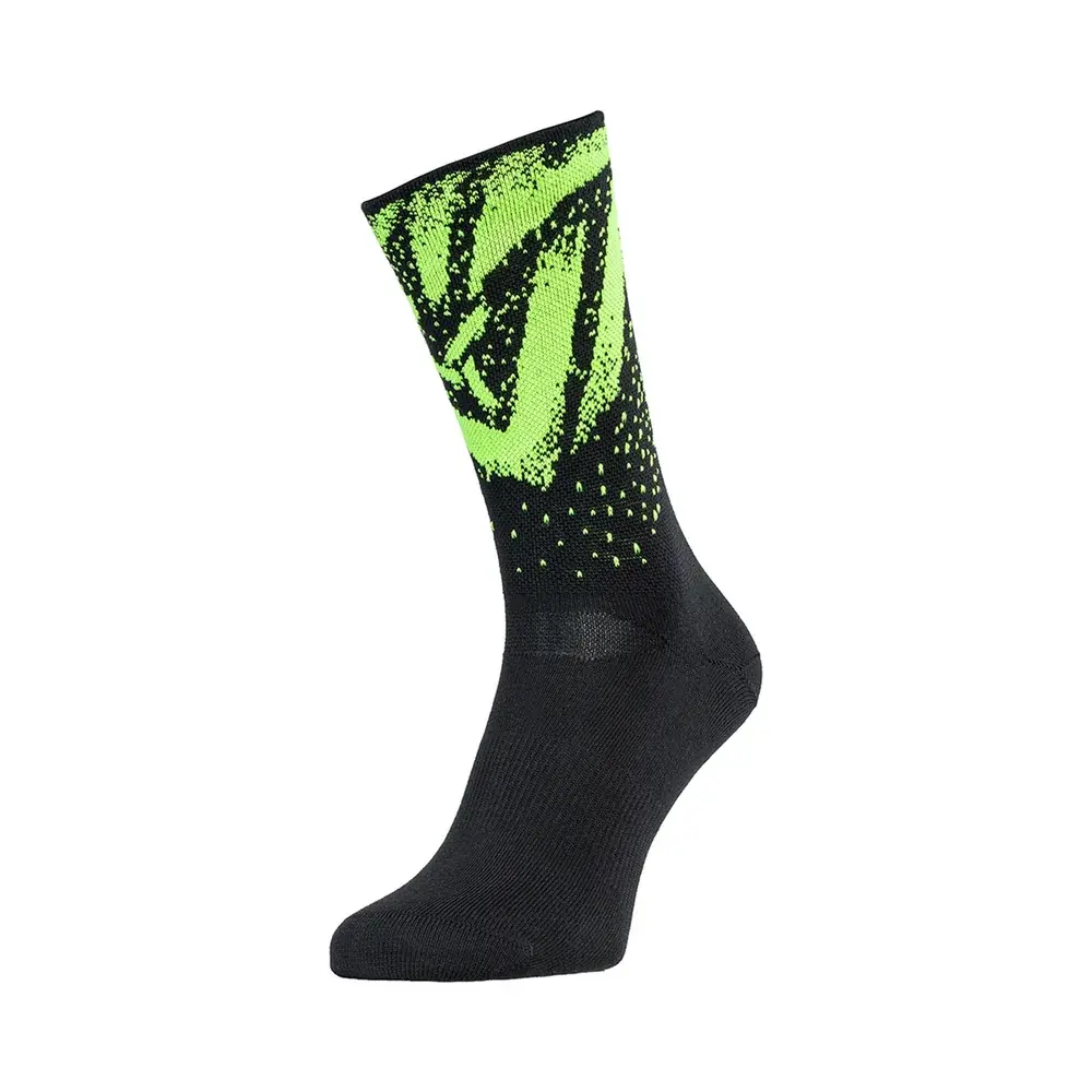 Silvini Hohe Radsocken Silvini Nereto black-neon