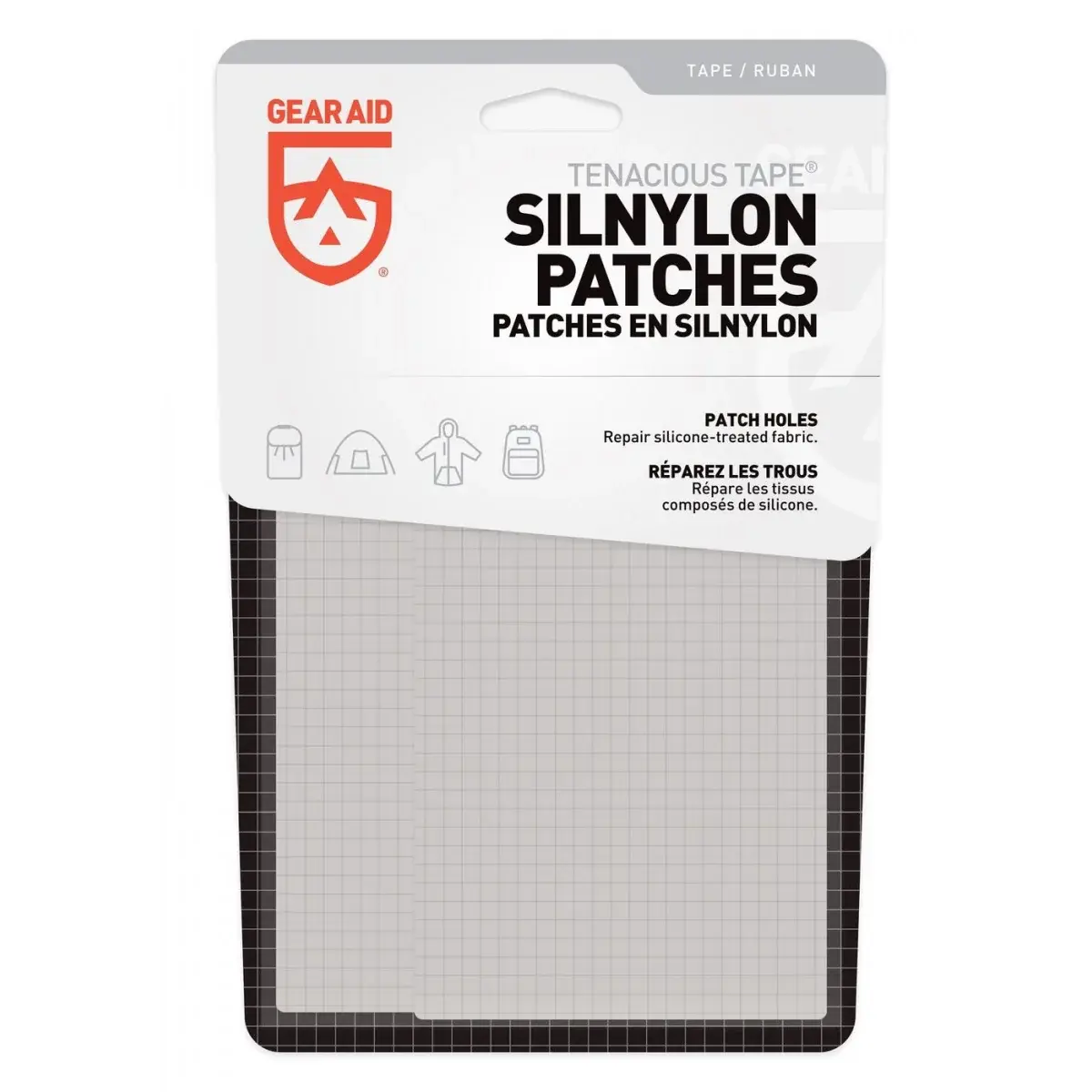 GEAR AID Reparaturflicken GEAR AID Tenacious Tape® Silnylon Patches