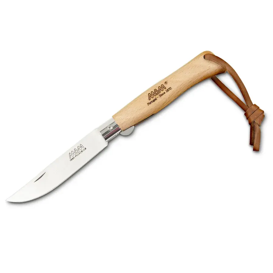 MAM Klappmesser mit Arretierung und Schlaufe MAM Douro 2083 8,3 cm Buche