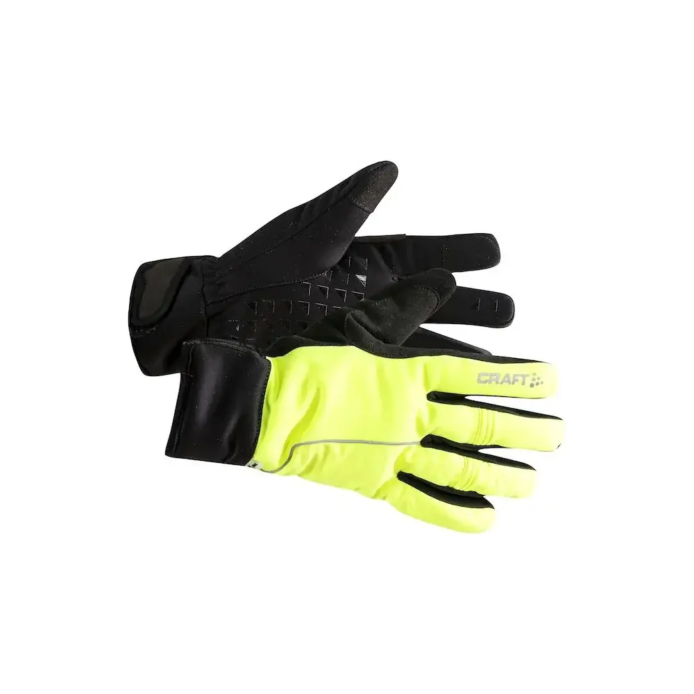 Craft Winter-Fahrradhandschuhe Craft ADV SubZ Siberian 2.0 gelb