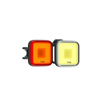 Blinker-Set Knog Blinder Schwarz Twinpack Square, Knog