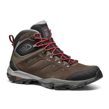 Herren Stiefelette Asolo Acadia MID Lth GTX MM dunkelbraun/frostgrau, Asolo