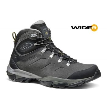 Asolo Acadia MID Lth GTX MW graphite/black Herren Wanderschuhe mit breiter Passform